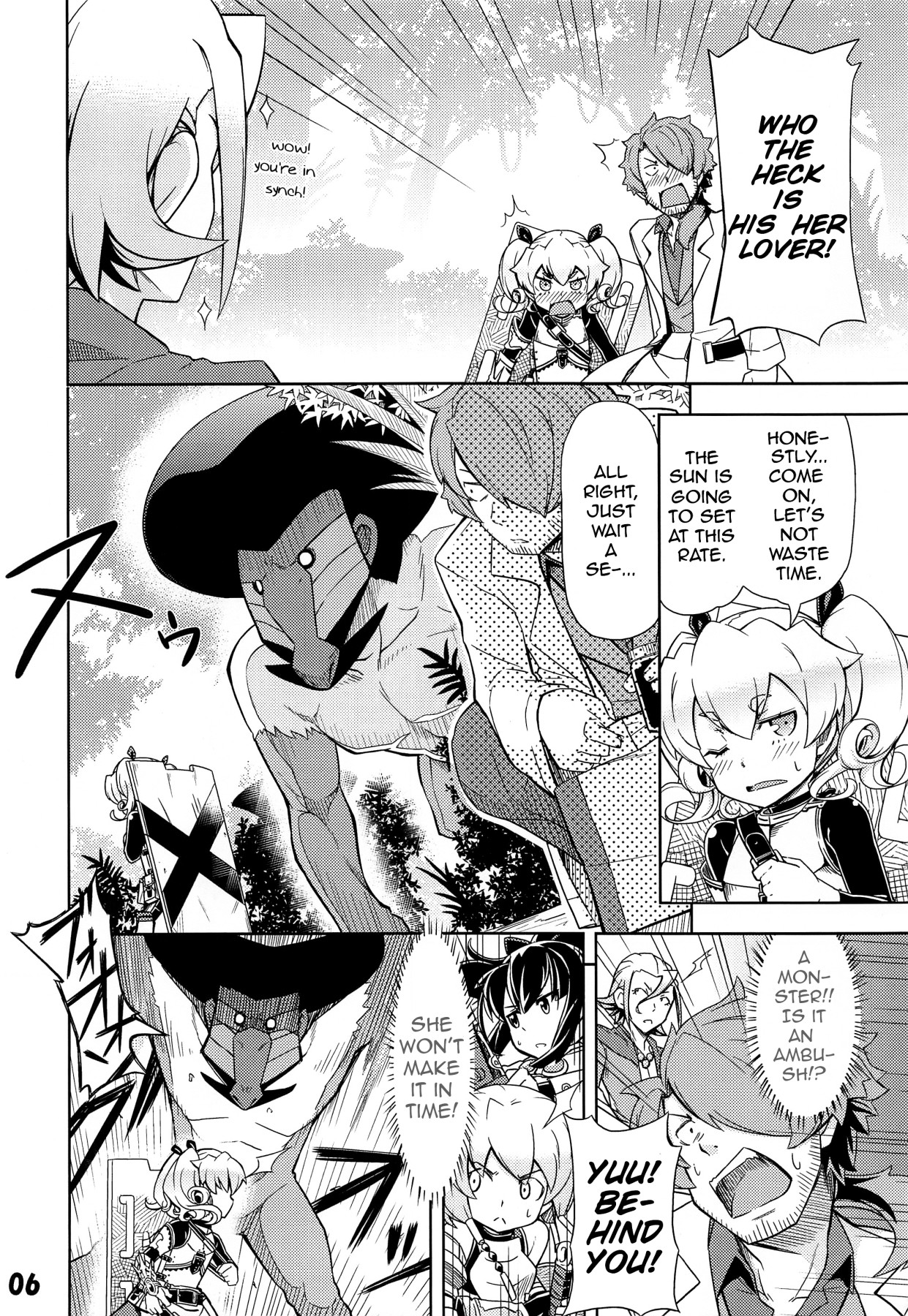 Hentai Manga Comic-My Guild's Fortress And Medic-Read-5